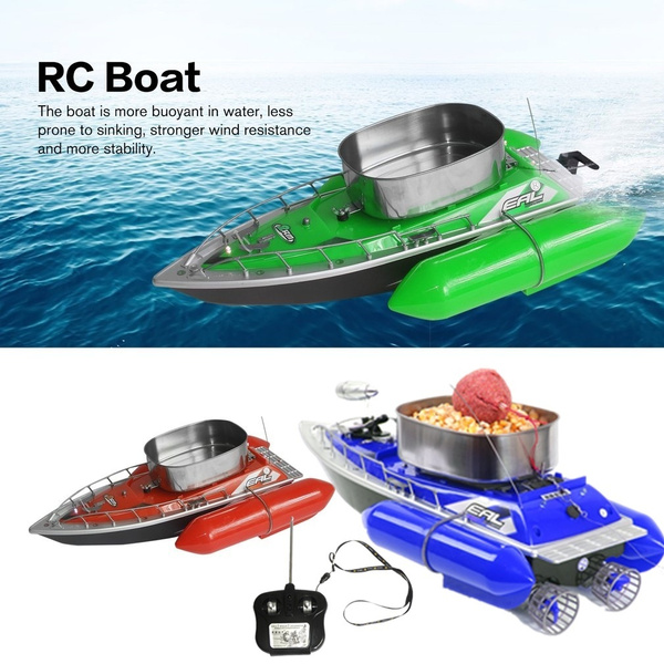 RC Boat Intelligent Wireless Electric Fishing Bait Remote Control Boat bait  boat