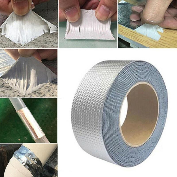 Strong Waterproof Tape Butyl Seal Aluminum Foil Magic Repair Adhesive Tape 