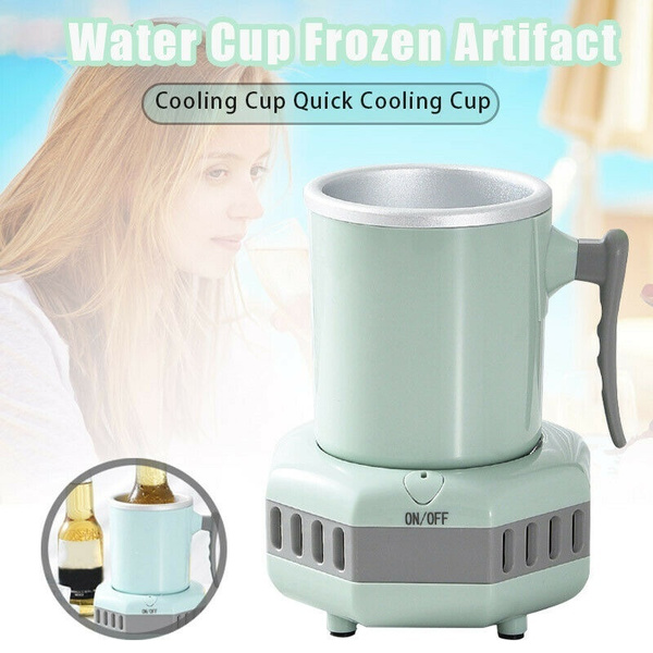 Quick Cooling Cup Beverage Cooler Electric Cooler Mug Desktop Drink  Refrigerator