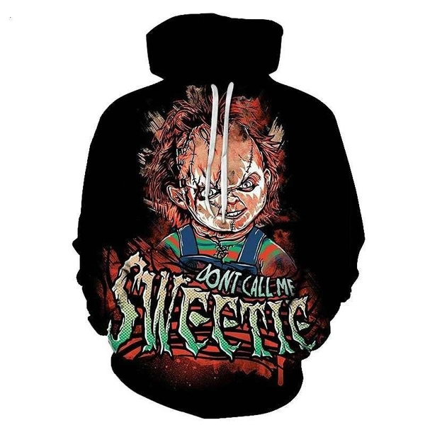 child's play chucky hoodie