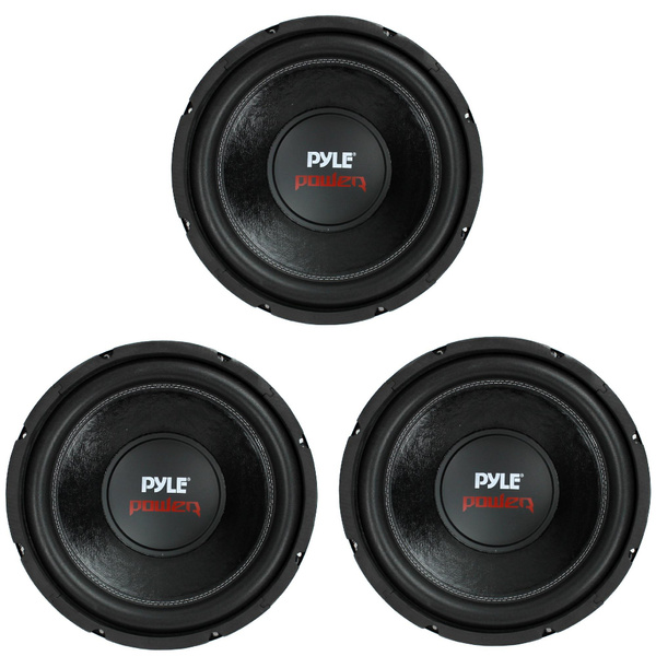 1600W 4Ohm DVC Black Car Stereo Audio 