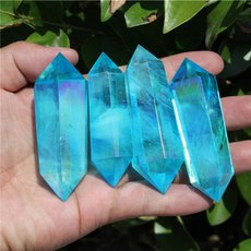 crystalpoint, Blues, crystal pendant, quartz