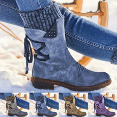 ankle boots, Leather Boots, Winter, boots for women