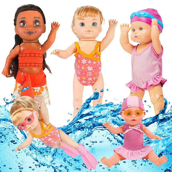 swimming doll