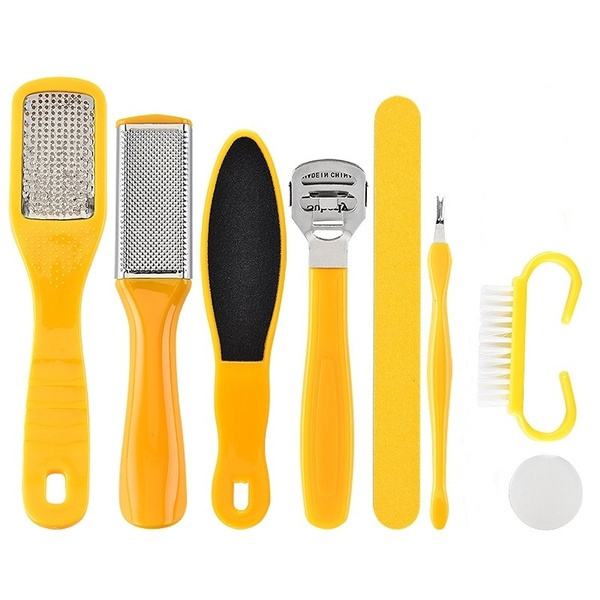 7/8inone Foot Care Set Foot Cleaning Tool Professional Pedicure Tool
