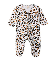 Baby, babyromper, Long Sleeve, Leopard