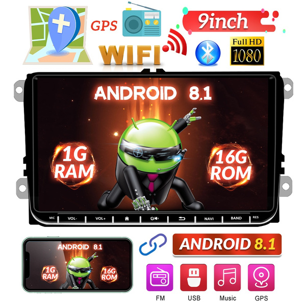 GONFEN 9 Zoll 8-Kern Android 13 Autoradio GPS Navi Für Ercedes Benz A