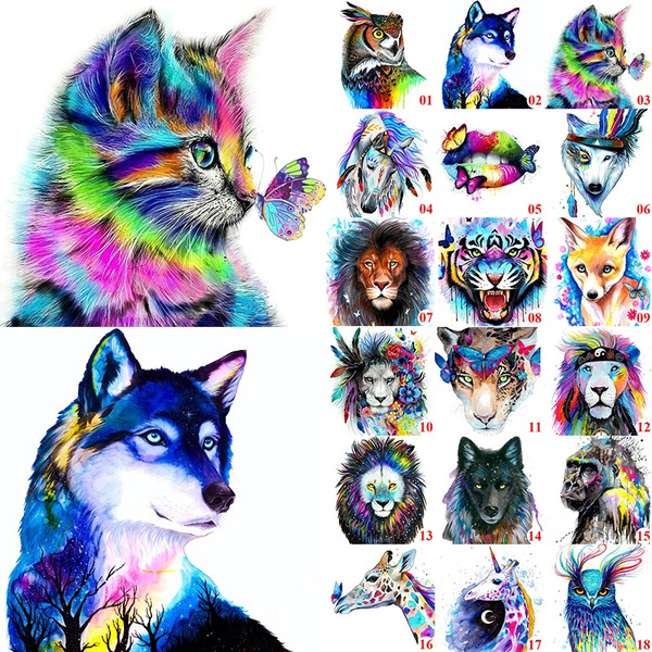 Diy Adult Diamond Painting Kit, Dog Diamond Art Animal All Drilled Round Diamond  Painting Accessories For Cross Stitch Crafts Canvas Home Decoration