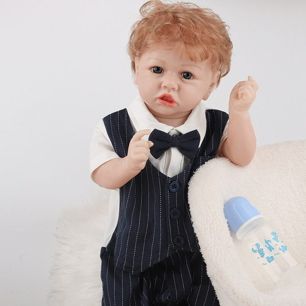 58cm Handmade Realistic Reborn Baby Boy Doll Toddler Toy Gift Wish