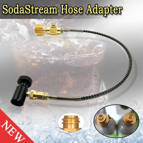 Sodastream Soda Club Co2 Cylinder Refill Adapter with Connection W21.8-14,CGA320 