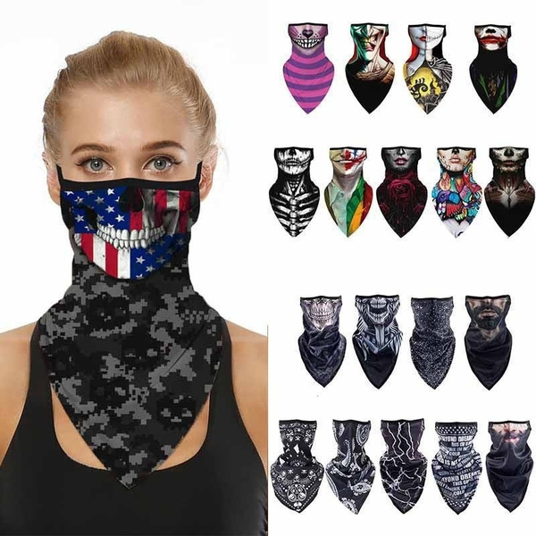 bandana with ear hooks