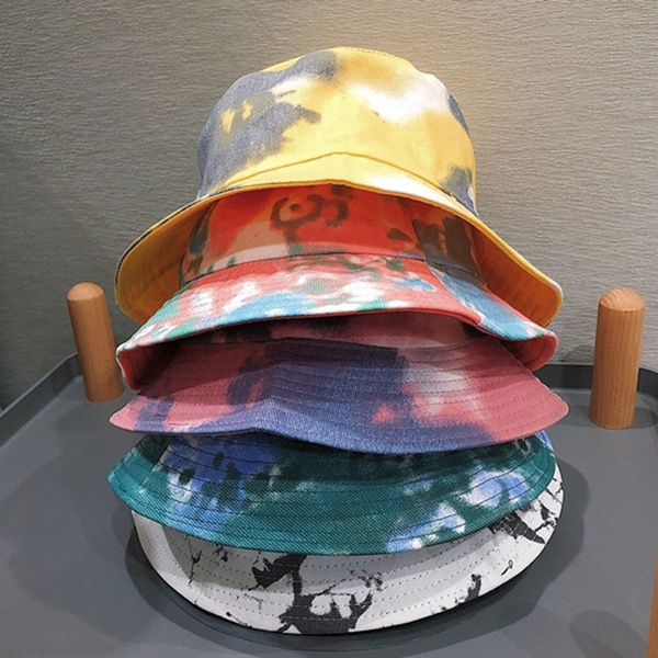 algodón Unisex sombreros de cubo protector solar de verano algodón Unisex sombreros de cubo protector solar de verano