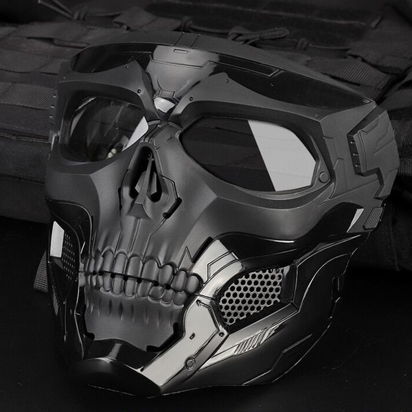 Tactical Combat Protective Mask Halloween Party Skull With Colors For Fast Helmet | Wish