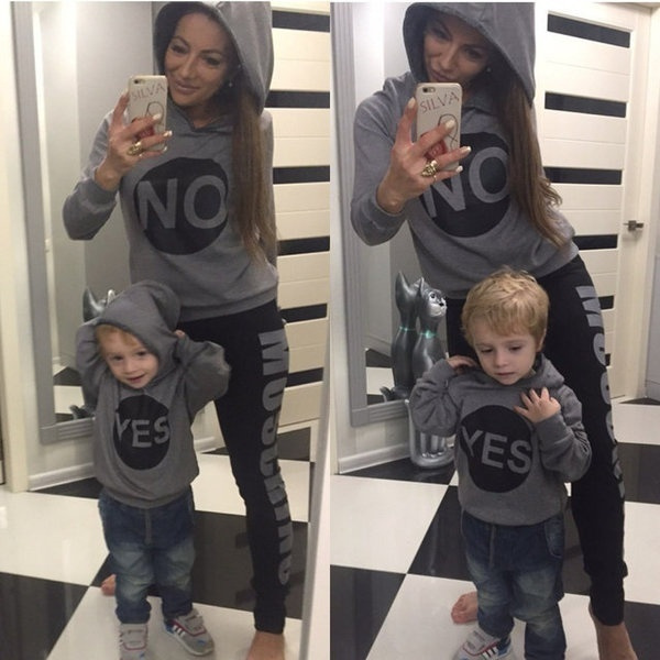 Mom and son matching hot sale hoodies