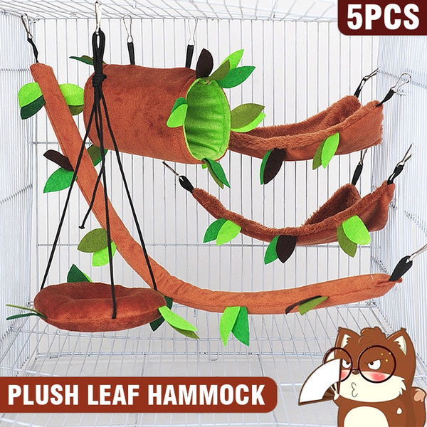 Snapshot of Elegant Hamster Cage Hideaways With Hammock Design