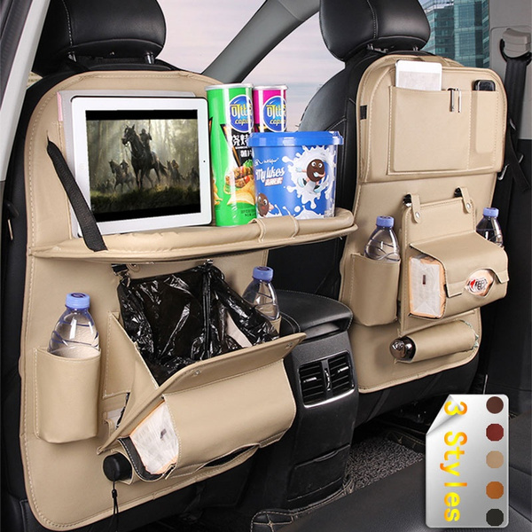 1/2 Pcs Auto Car Seat Back Multi-Pocket Storage Bag Organizer Holder  Accessory, Wish