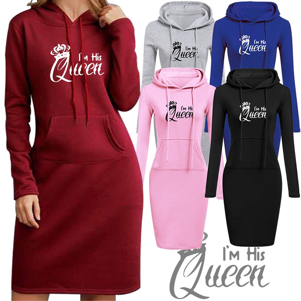 Wish 2025 hoodie dress