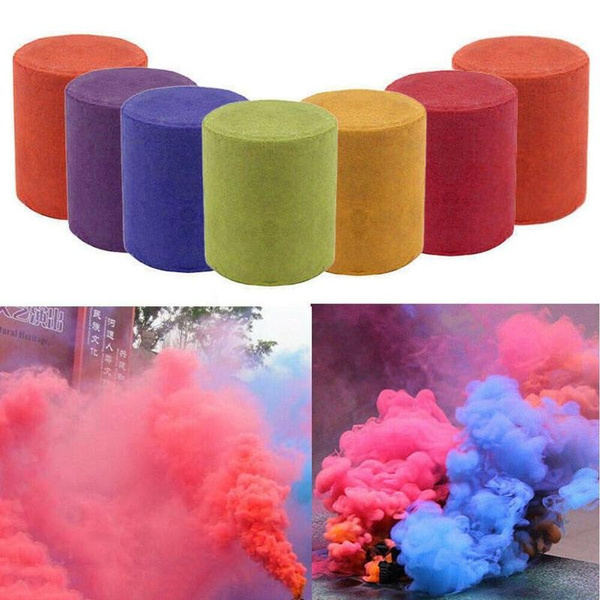 Colorful Stage Smoke Effect Bomb Photography Wedding Party Show Prop Accessories 
