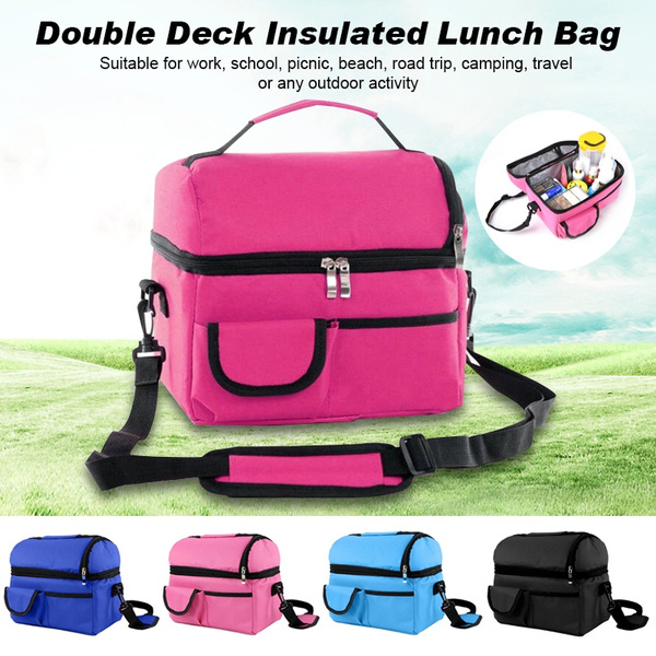 Insulated Lunch Bag Picnic Travel Food Storage Bags Fashion Lunch