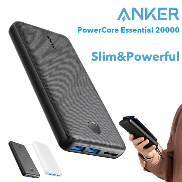 Anker Portable Charger, PowerCore Essential 20000mAh Power Bank