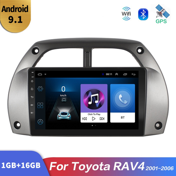  Hikity 9 Android 11 Car Stereo for Toyota RAV4 2001 2002 2003  2004 2005 2006 Wireless Carplay Android Auto GPS Navigation Stereo WiFi RDS  Bluetoot Radio with 2GB Ram 32GB ROM : Electronics