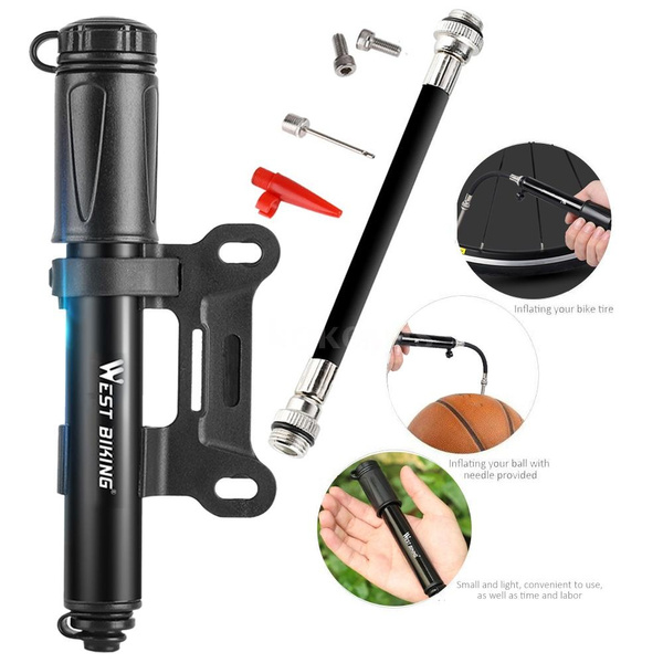 Bicycle tire hand pump hot sale