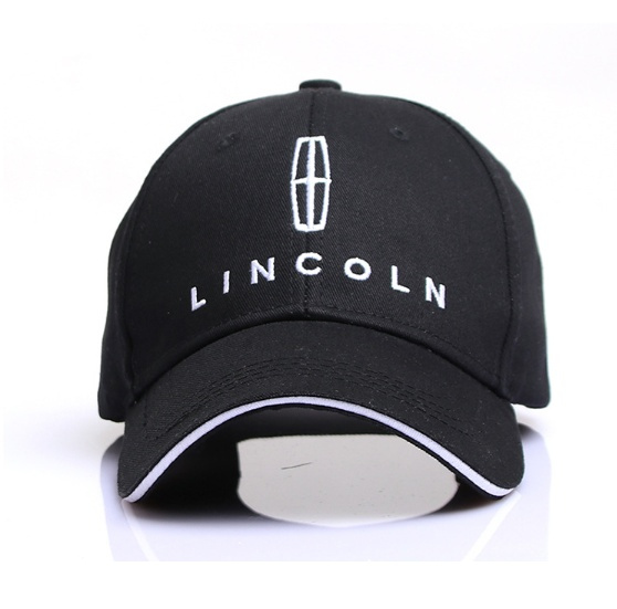 1 x Cotton Car Logo Baseball Cap Hat Snapback for Lincoln Navigator MKZ MKX Aviator LS