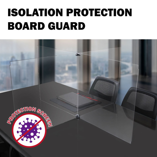 Portable DIY Extendable Acrylic Sneeze Guard Plexiglass Divider 4