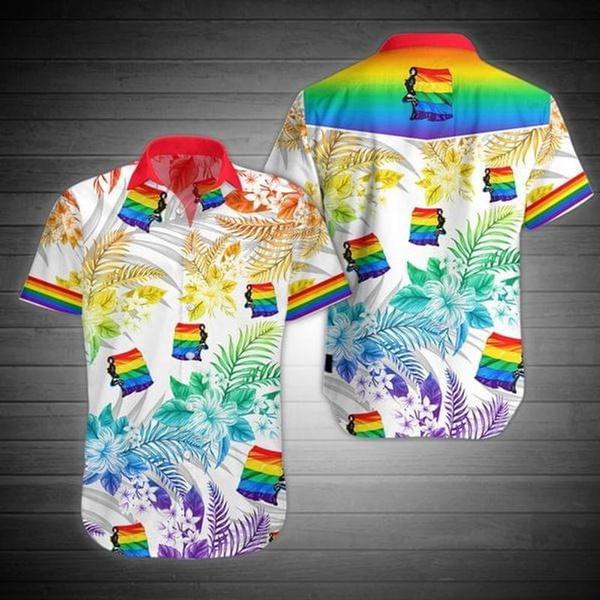 Lgbt Pride Gay Pride Flag Tropical 