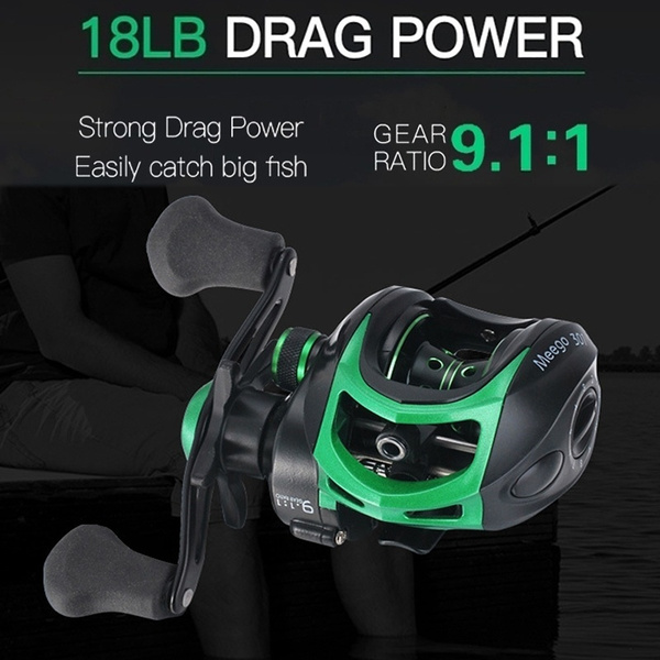 Reels Bait Casting Drag Power, Casting Reels Fishing