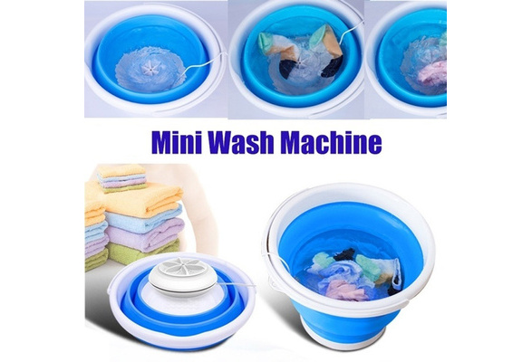 Folding Laundry Tub Basin Mini Washing Machine Automatic Washing Bucket 2020 
