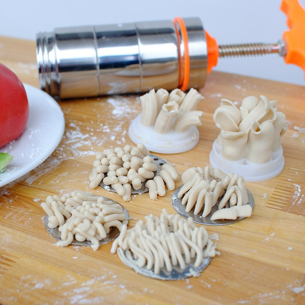 Stainless Steel Pasta Noodle Maker Fruit Juicer Press Spaghetti Manual  Machine