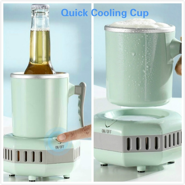 The Portable Rapid Drink Chiller! 