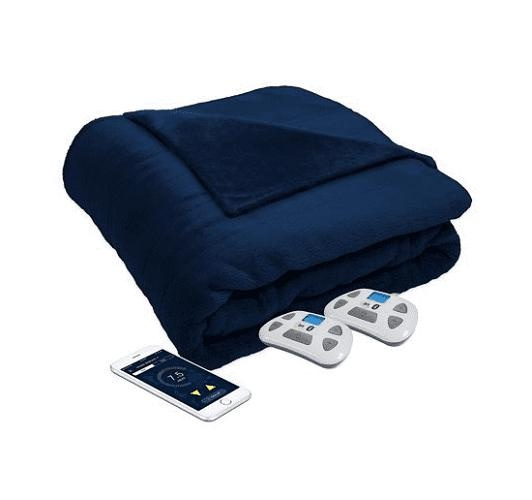 Wireless heated online blanket