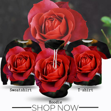 Flowers, Shirt, Rose, 3dprint