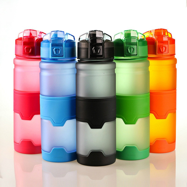 Best Sports Water Bottle Leak Proof 1L/700ml/500ml Plastic Drink ...