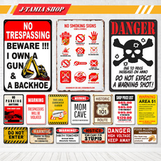 Decor, cautionsign, warningsign, Home Decor