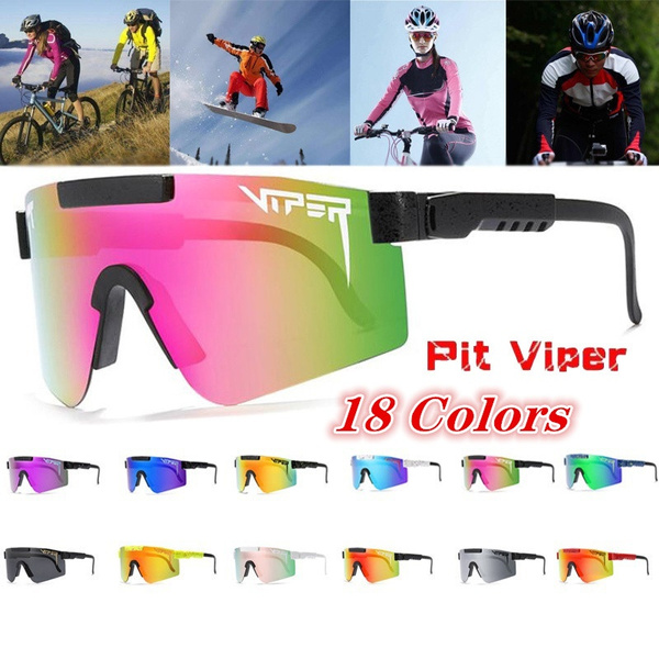Original Pit-Viper Sport TR90 Polarized Sunglasses for Men Women Outdoor googles 