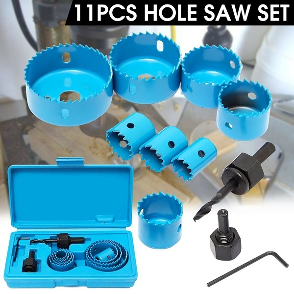 11pcs/set Hole Saw Cutting Tool 19-64mm | Wish