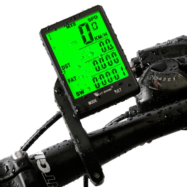 Wired discount bike speedometer