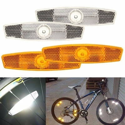 Cycling Warning Light Safety Assurance Bicycle Spoke Reflector Wheel Reflective 