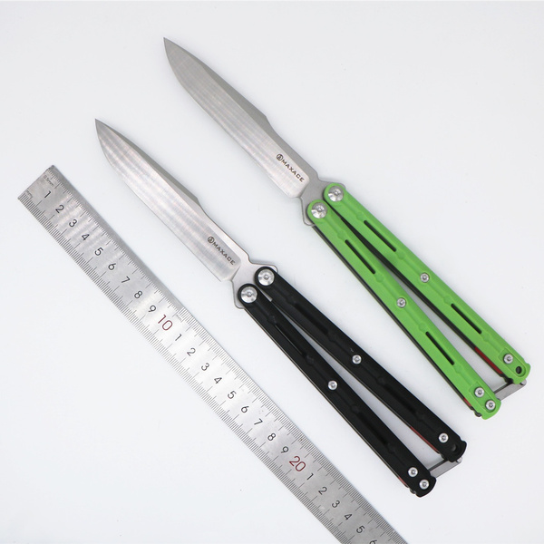 maxace serpent striker II balisong butterfly trainer traing knife