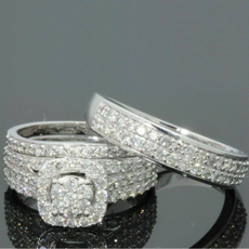 Beautiful, Sterling, Fashion, wedding ring