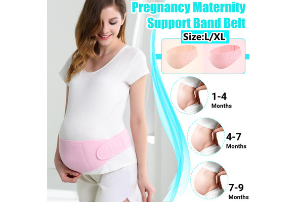 Pregnancy Maternity Support Belt Bump Postpartum Waist Back Lumbar Belly Band XL 