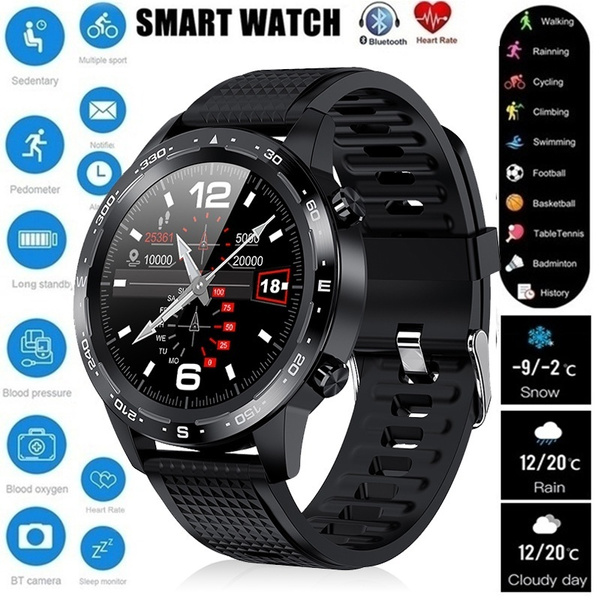 L13 Smart Watch Bluetooth Call ECG PPG Heart Rate Fitness Tracker