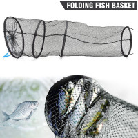 Wish Avis clients: Foldable Fishing Net Trap Fishing Bracket Cage Fish  Keeper Holder Shrimp and Crab Cages Fishing Accessories