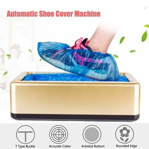 Automatic Shoe Cover Dispenser Overshoe Machine Home Office Disposable 