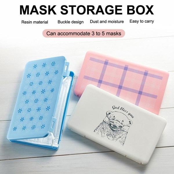 Latest Mask Portable Storage Box Portable Carry On Portable