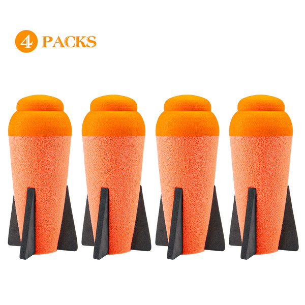 Mega Missile Refill 4-Pack for Nerf N 