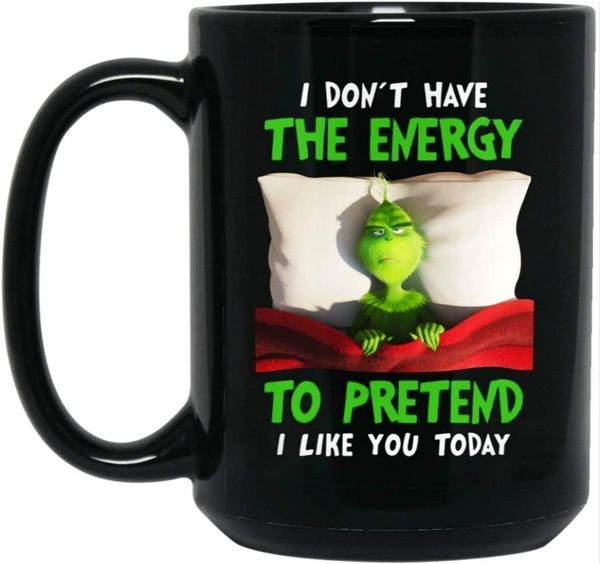 Grinch Stop Monday Mug/ Funny Grinch Quote I Must Stop Monday From Com –  Jin Jin Junction